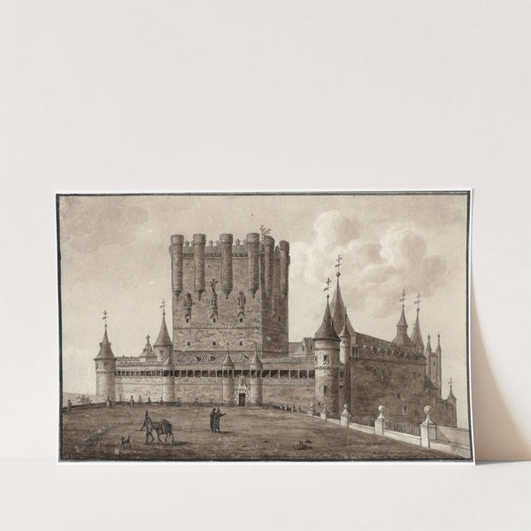 Het Alcazar te Segovia by Otto Howen