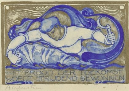 Het brood der toekomst wordt strijdend gewonnen, augustus