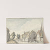 Het dorp Molenaarsgraaf in de Alblasserwaard by Joseph Adolf Schmetterling
