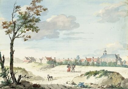 Het dorp Terheijden (1744)