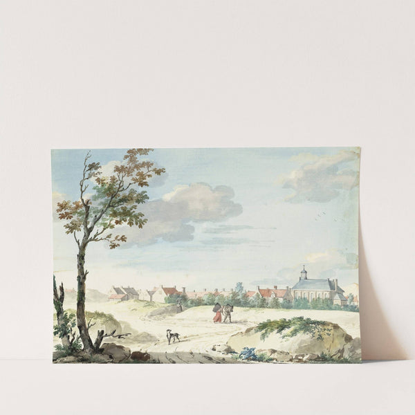 Het dorp Terheijden (1744) by Aert Schouman