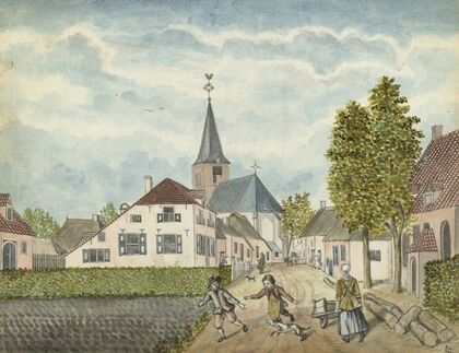 Het dorp Wehl in Cleefsland