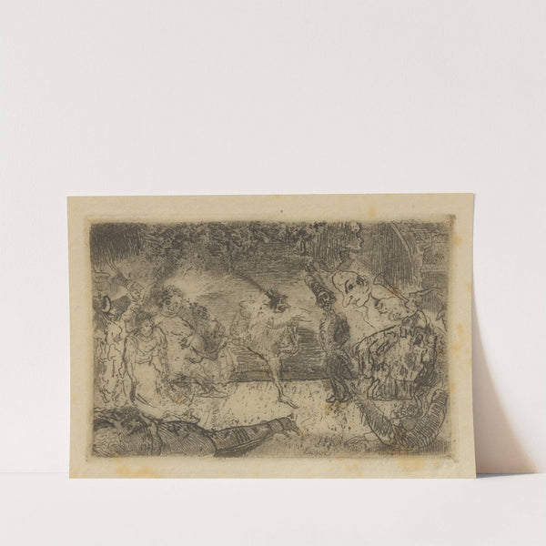 Het fantastische bal by James Ensor