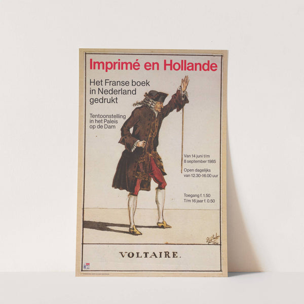 het Franse boek in Nederland gedrukt by Harry Veltman