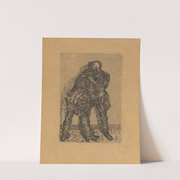 Het gevecht by James Ensor