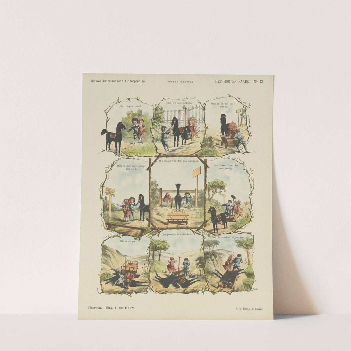 Het houten paard (1875-1919) by Emrik & Binger