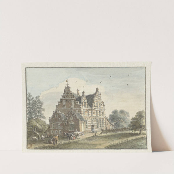 Het Huis Den Dam bij Zutphen by Jan de Beijer