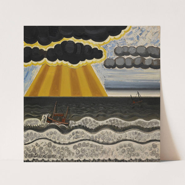 Het onweder (1938) by Jean Brusselmans