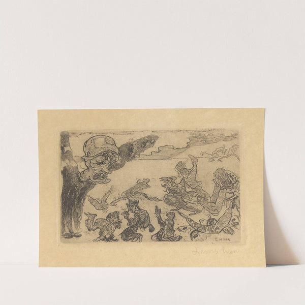 Het spook by James Ensor