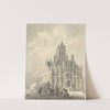 Het stadhuis van Delft by Johannes Jelgerhuis