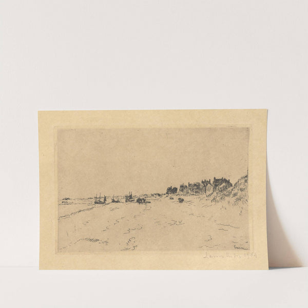 Het strand van De Panne by James Ensor