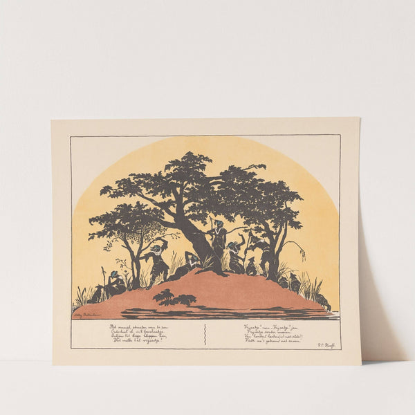 Het vinnige stralen van de zon by Nelly Bodenheim