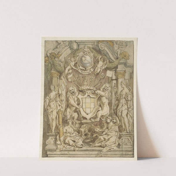 Het wapen van Van der Linden by Jacob Jordaens