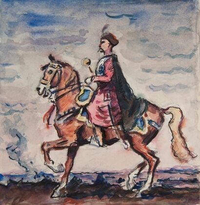 hetman na koniu (Bohdan Zenobi Chmielnicki 1595 – 1657 ) (1929-1940)