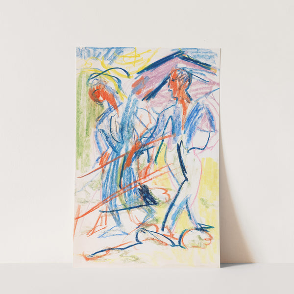 Heuernte (1920) by Ernst Ludwig Kirchner