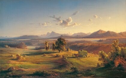 Heuernte am Chiemsee