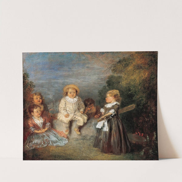 Heureux age! Age d'or (Happy Age! Golden Age) by Jean-Antoine Watteau