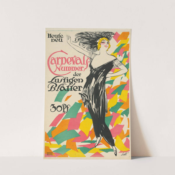 Heute neu, Carnevals-Nummer der Lustigen Blätter (1914) by Ludwig Lutz Ehrenberger