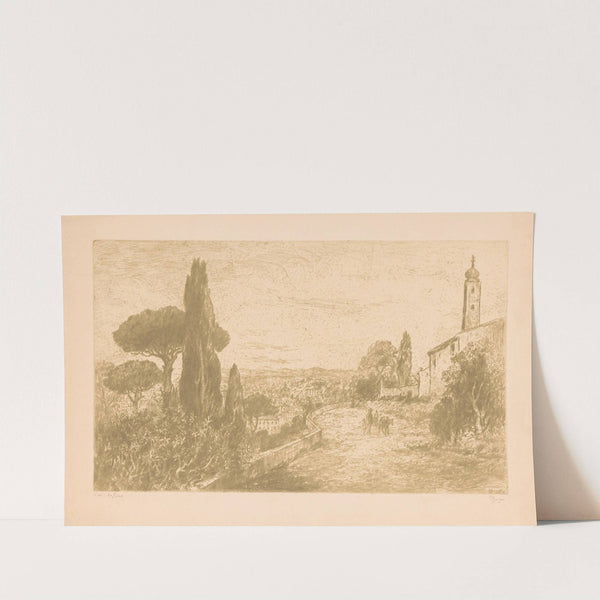 Heuvel in Rome (1873-1931) by Etienne Bosch