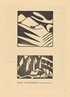 Heuvellandschap en zeilschepen bij bomen (1914)