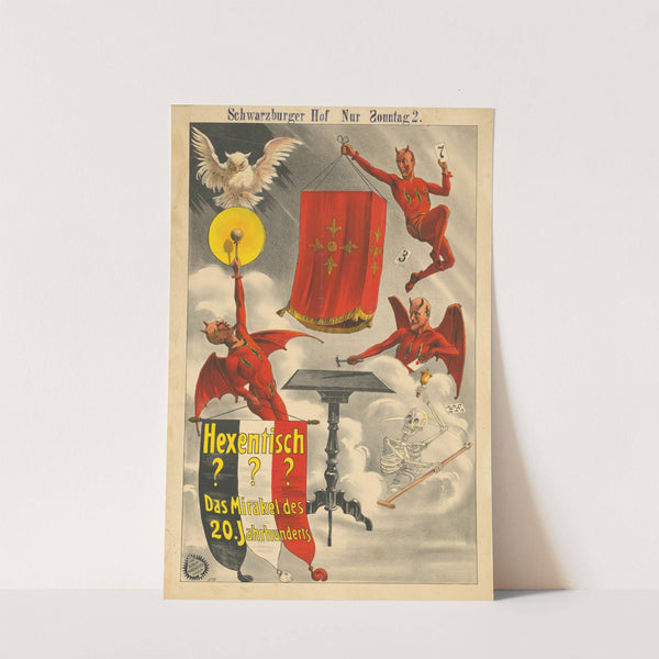 Hexentisch (ca. 1905) by Adolf Friedländer Lith.