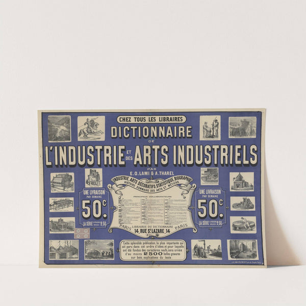 hez tous les libraires. Dictionnaire de l’industrie et des arts industriels (1879) by Auguste Deroy