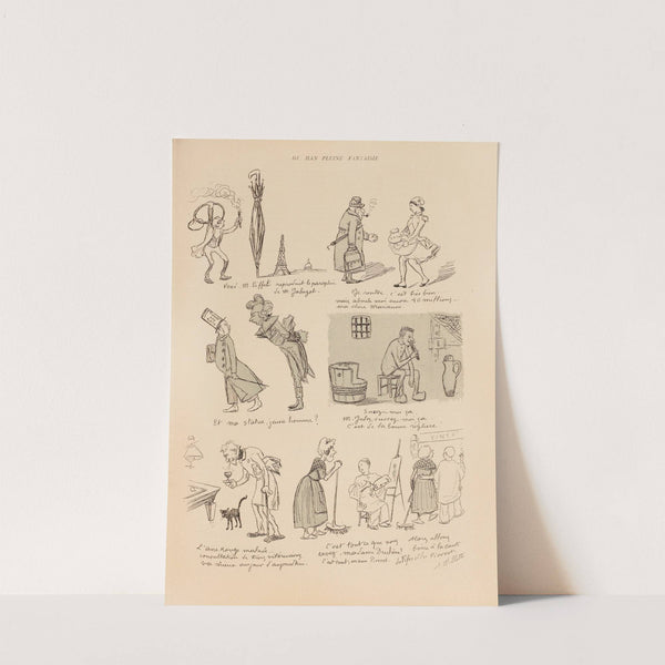 Hi, Han, Pleine Fantaisie by Adolphe Léon Willette