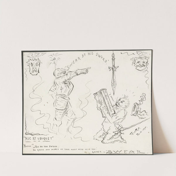 Hic et ubique (1898) by Thomas Nast