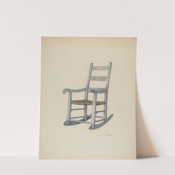 Hickory Rocking Chair by Pearl Davis