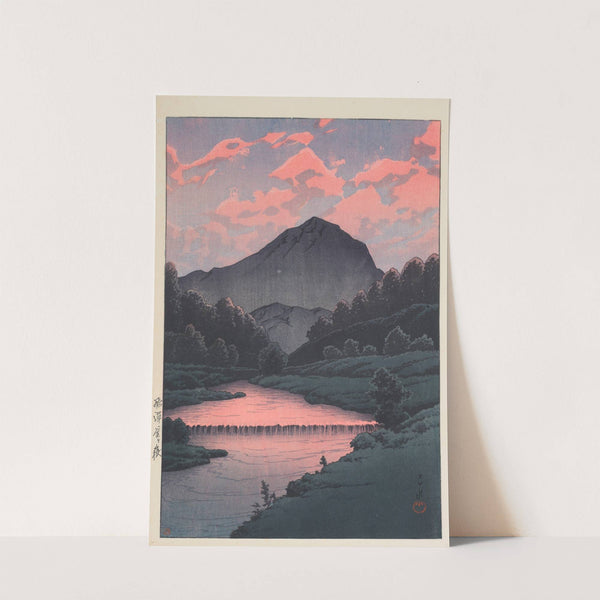 Hida Kamagadake (Mount Kamaga, Hida) (1933) by Kawase Hasui