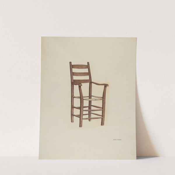 High Armchair by Virgil A. Liberto