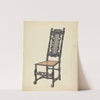 High-Back Side Chair by Arthur Johnson