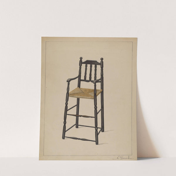High Chair by Nicholas Gorid