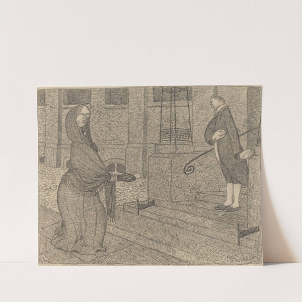 High-Class (1906) by Ernst Barlach