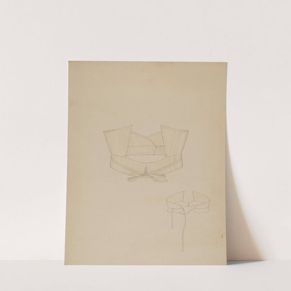 High Linen Collar by Henry De Wolfe