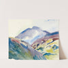 HIGH MOUNTAIN LANDSCAPE (UPPER ENGADINE) by Giovanni Giacometti