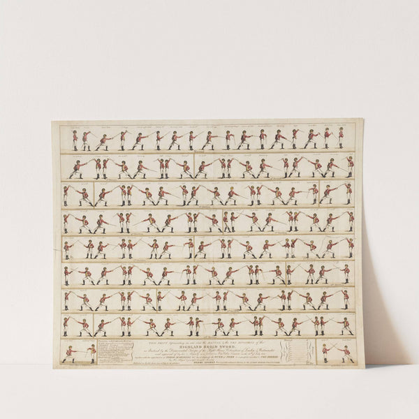 Highland Broad Sword (1799) by Thomas Rowlandson