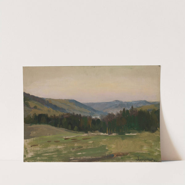 Highland Landscape by Leon Wyczółkowski