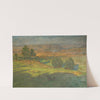 Highland landscape at sunset by Hans Richard von Volkmann