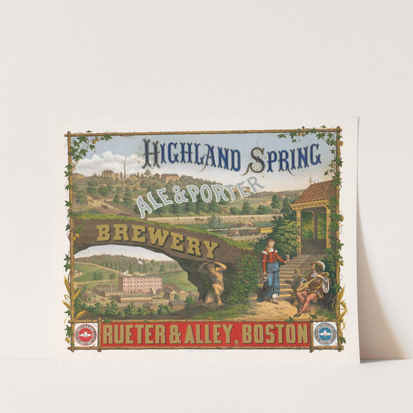 Highland Spring, ale & porter brewery by Wittemann Bros.