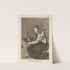Hilan delgado. (They spin finely.) (1796-1797) by Francisco de Goya