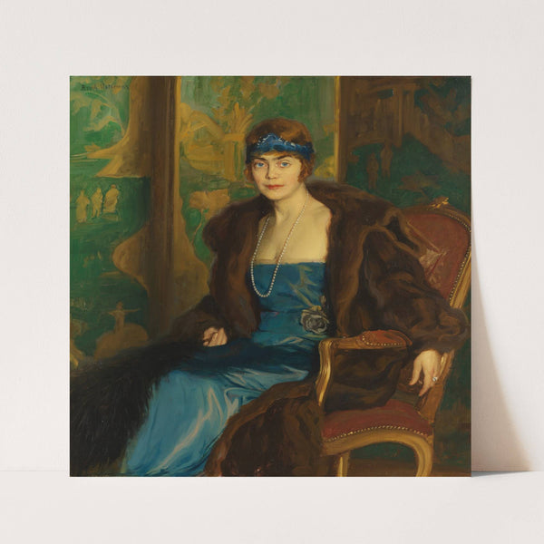 Hilda Österman (1921) by Bernhard Österman