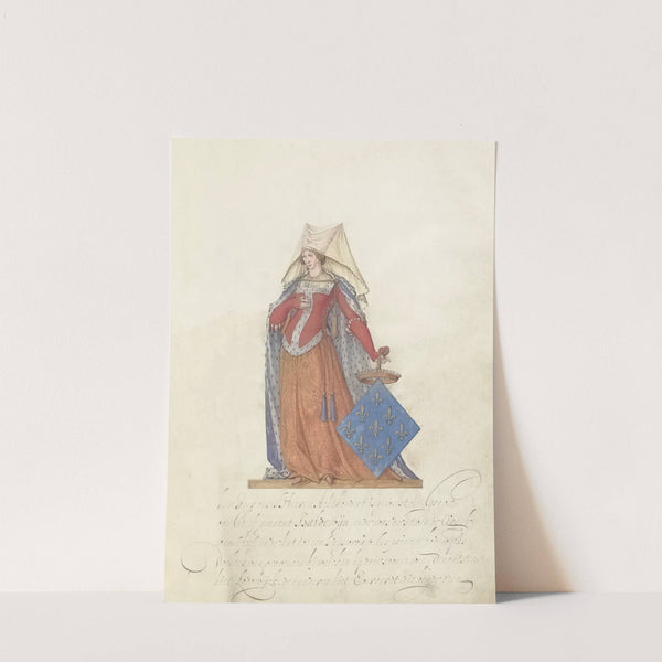 Hildegarde der Franken (1590-1593) by Nicolaes de Kemp