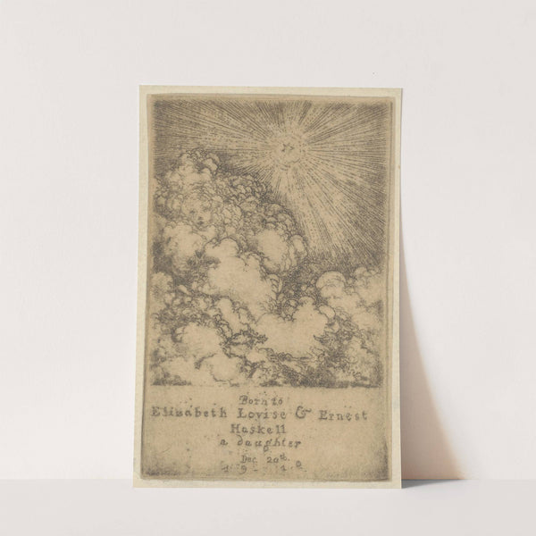 Hildegarde’s Birth (1910) by Ernest Haskell