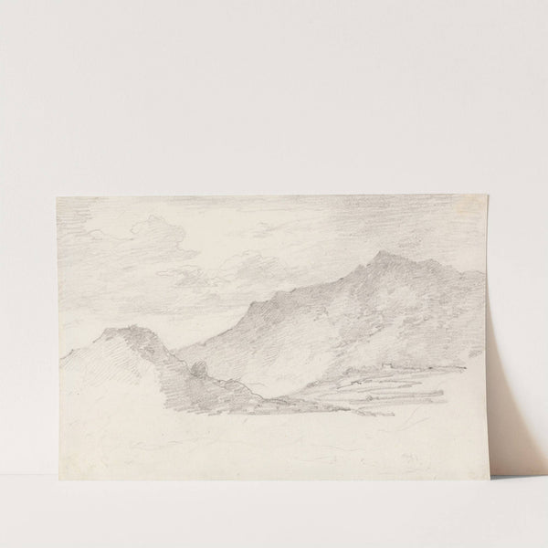 Hill Sketch by George Howland Beaumont