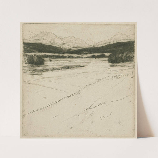 Hills of Tullock (1915) by David Young Cameron