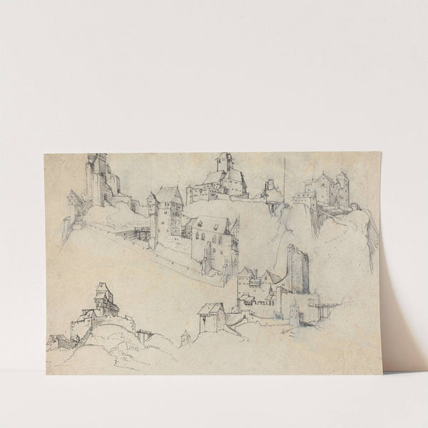 Hilltop Castles by Augustin Hirschvogel