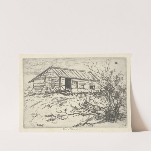 Hilltop Chickens (1900-1925) by Ernest Haskell