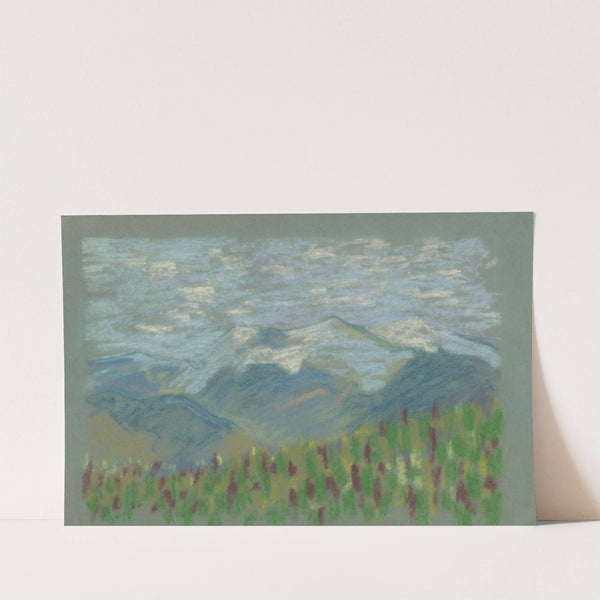 Hilly Landscape by Arnold Peter Weisz-Kubínčan