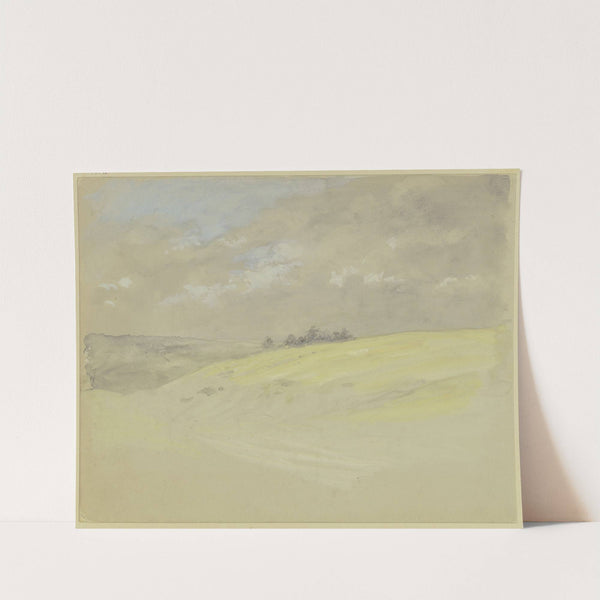 Hilly landscape by Wilhelm Amandus Beer